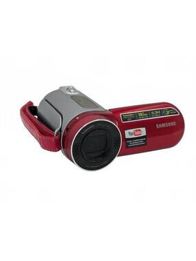 Samsung SMX-F40 Camcorder YouTube H.264 Red Digital Video Camera